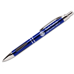 Rotary Custom Engraved Metal Pen - 1 Side